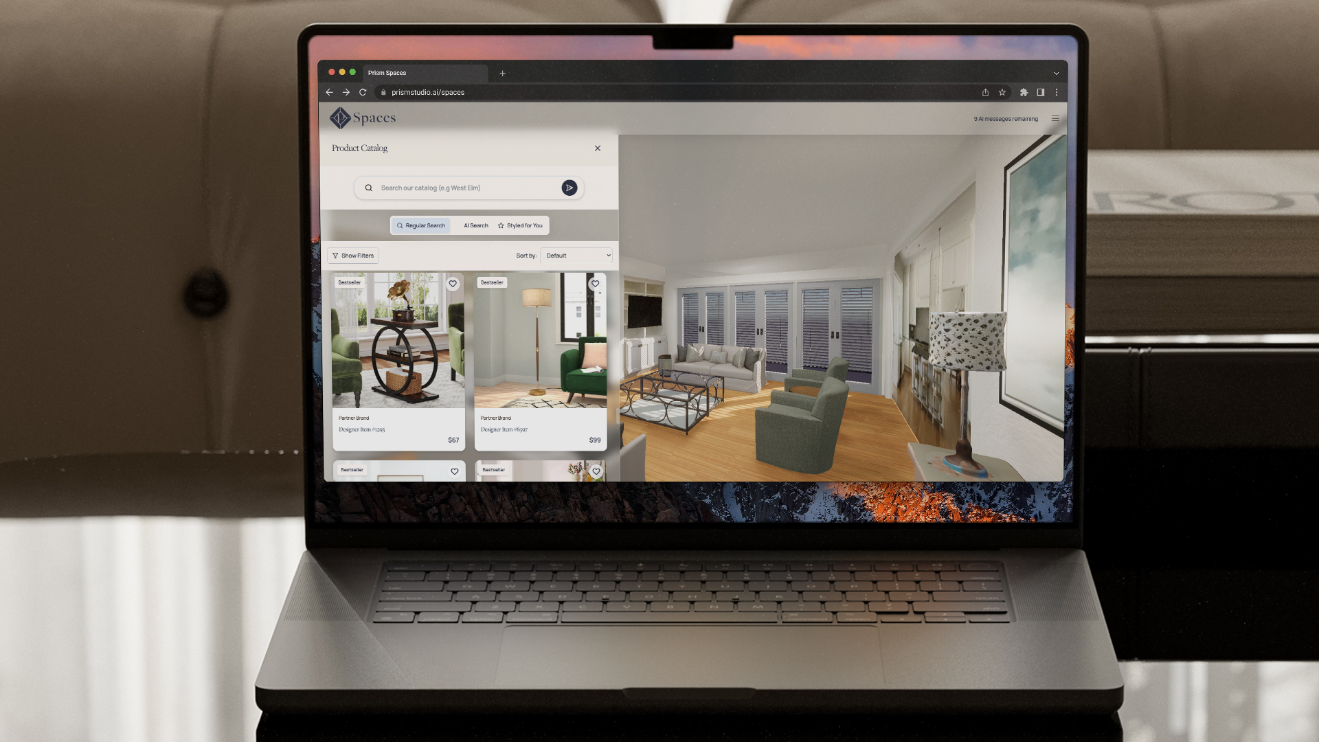 Catalog-powered design